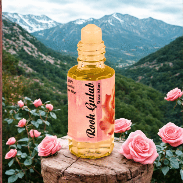 11 Rooh Gulab Attar – Pure Indian Rose Essence | Long-Lasting Natural Fragrance | Alcohol-Free Floral Perfume Oil