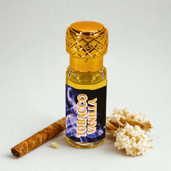 Tobacco Vanilla Attar (6 ml, Roll-On Bottle, Alcohol-Free)