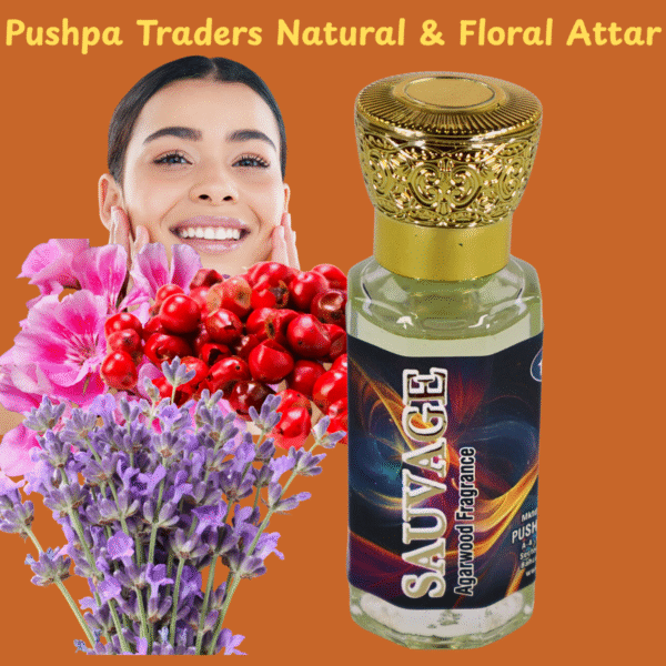 Sauvage Attar (10 ml, Roll-On Bottle, Alcohol-Free)