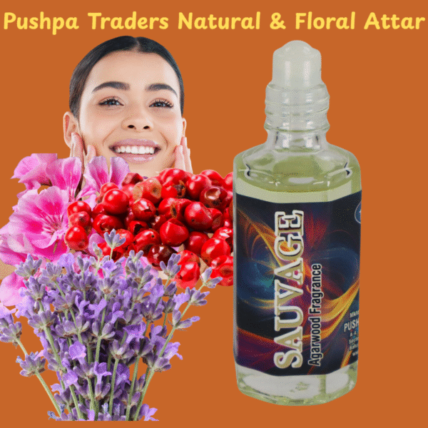 Sauvage Attar (10 ml, Roll-On Bottle, Alcohol-Free)