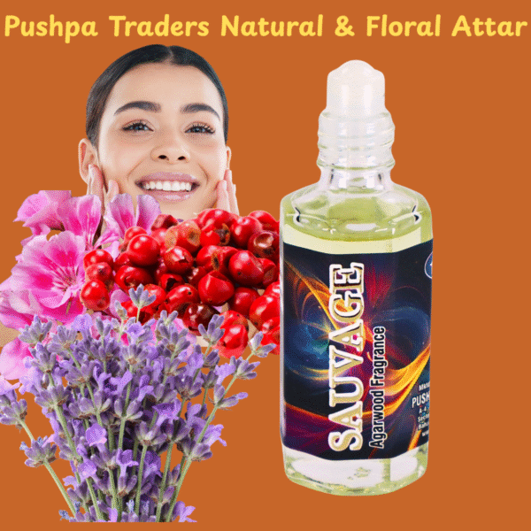 Sauvage Attar (6 ml, Roll-On Bottle, Alcohol-Free)