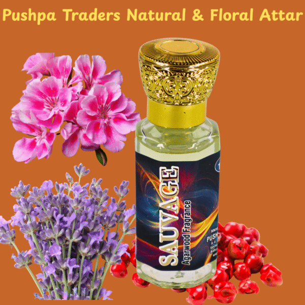 Sauvage Attar (10 ml, Roll-On Bottle, Alcohol-Free)