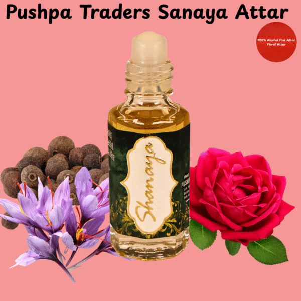 Shanaya Attar (6 ml, Roll-On Bottle, Alcohol-Free)
