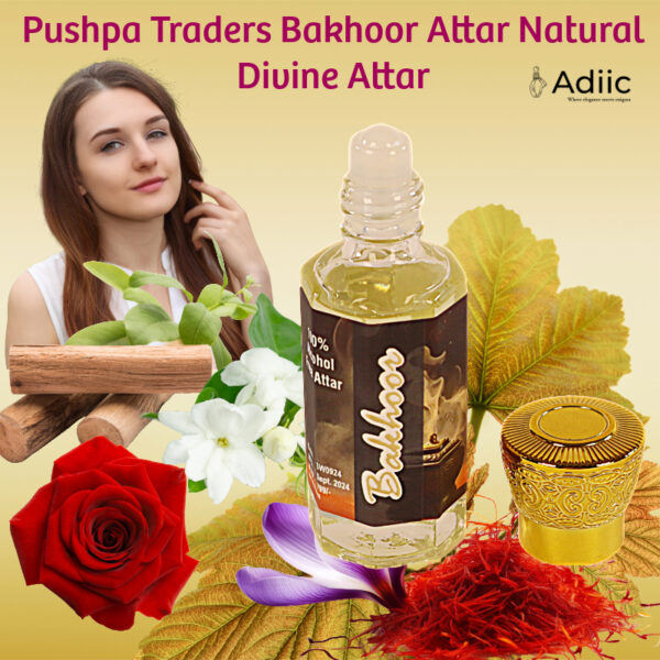 Addic Bakhoor Attar by Pushpa Traders (12 ml): A Fusion of Tradition and Luxury