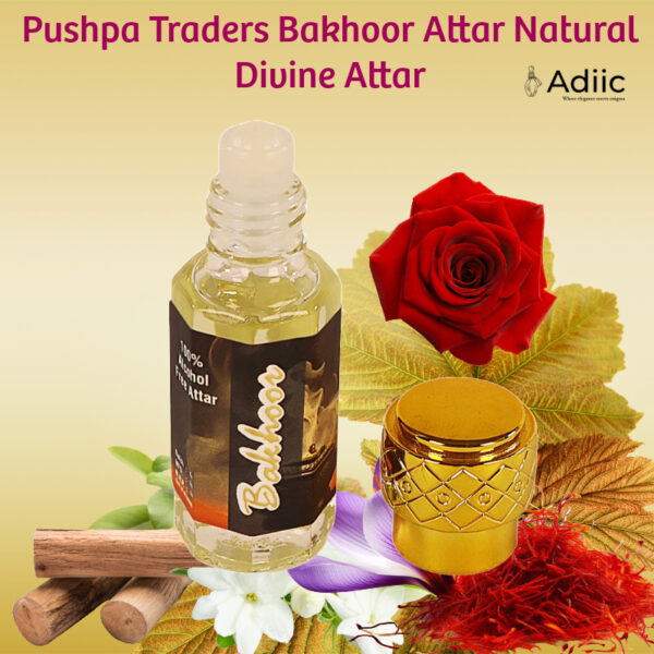 Addic Bakhoor Attar by Pushpa Traders: A Captivating Oriental Fragrance in a 6 ml Roll-On Bottle