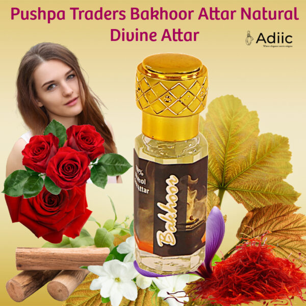 Addic Bakhoor Attar by Pushpa Traders: A Captivating Oriental Fragrance in a 6 ml Roll-On Bottle