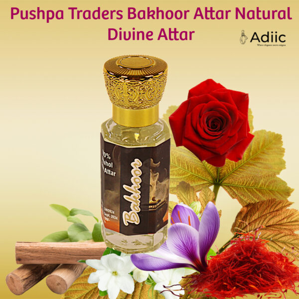 Addic Bakhoor Attar by Pushpa Traders (12 ml): A Fusion of Tradition and Luxury
