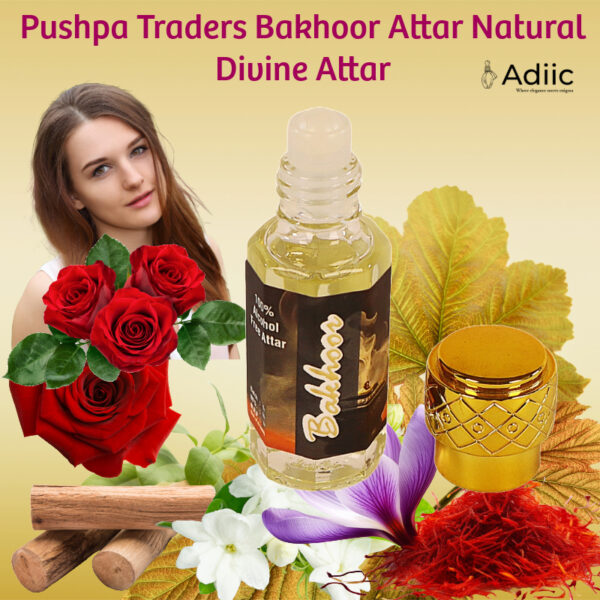 Addic Bakhoor Attar by Pushpa Traders: A Captivating Oriental Fragrance in a 6 ml Roll-On Bottle