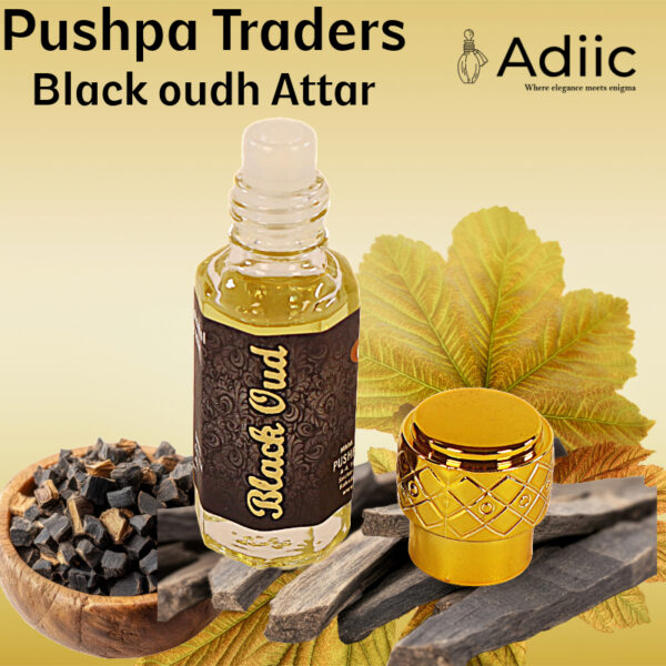 Black oud attar 6-ml