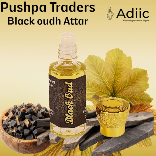 Black oud attar 12-ml