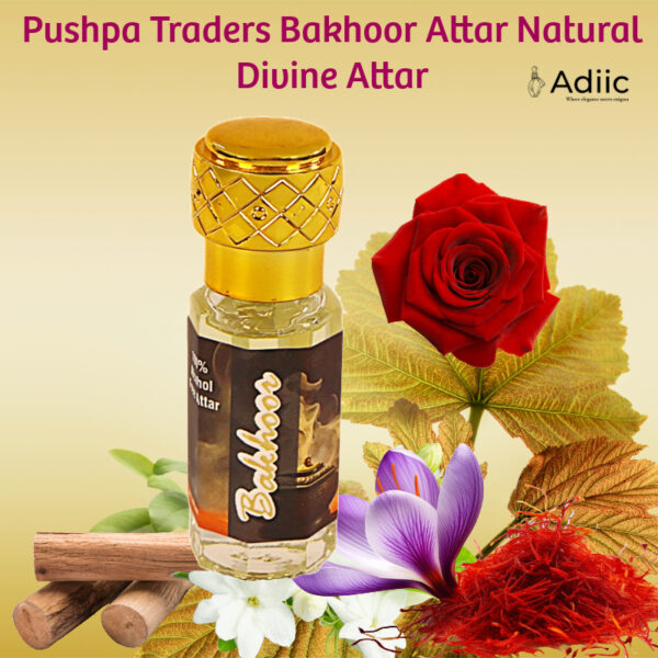 Addic Bakhoor Attar by Pushpa Traders: A Captivating Oriental Fragrance in a 6 ml Roll-On Bottle