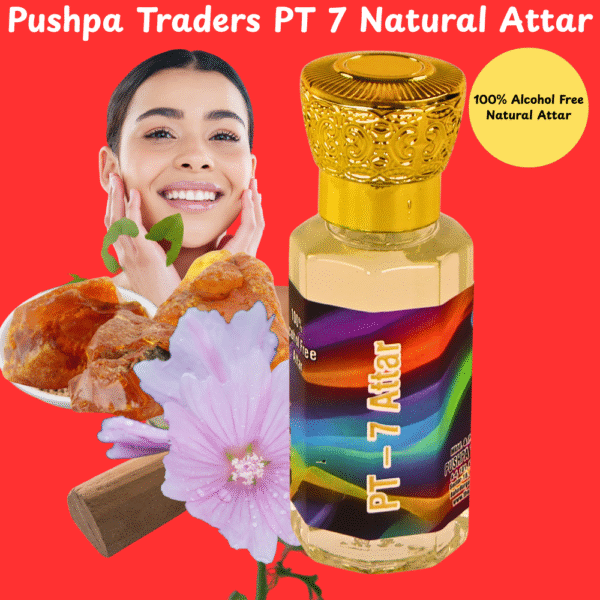 10 PT – 7 Natural Attar | Premium Arabic Fragrance | Long Lasting | Alcohol-Free Perfume Oil
