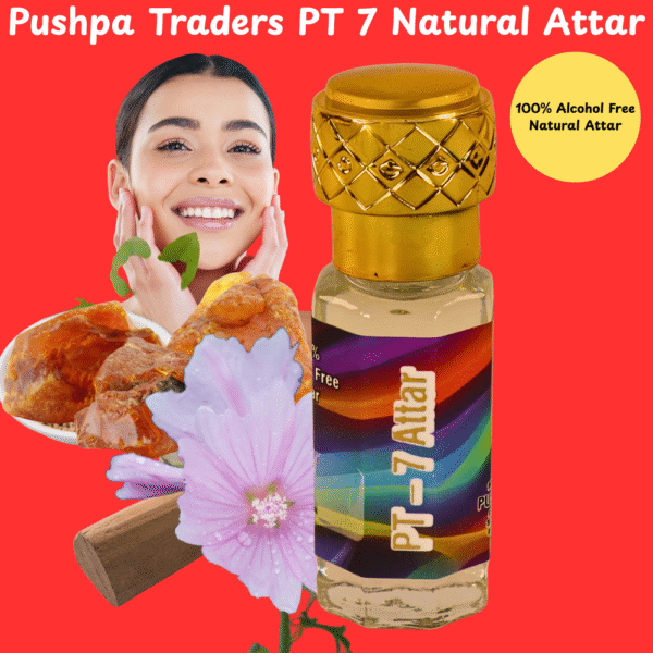 10 PT – 7 Natural Attar | Premium Arabic Fragrance | Long Lasting | Alcohol-Free Perfume Oil