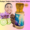 PT Avin Citrus Attar – Natural Zesty Fragrance, Uplifting & Refreshing Unisex Scent, Long-Lasting Attar