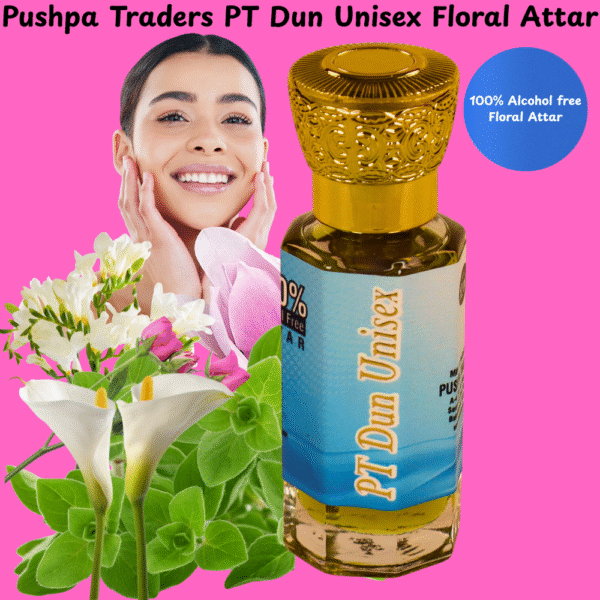 10 PT Dun Attar – Premium Natural Attar with Arabic Floral Fusion, Long-Lasting Alcohol-Free Perfume for Men & Women