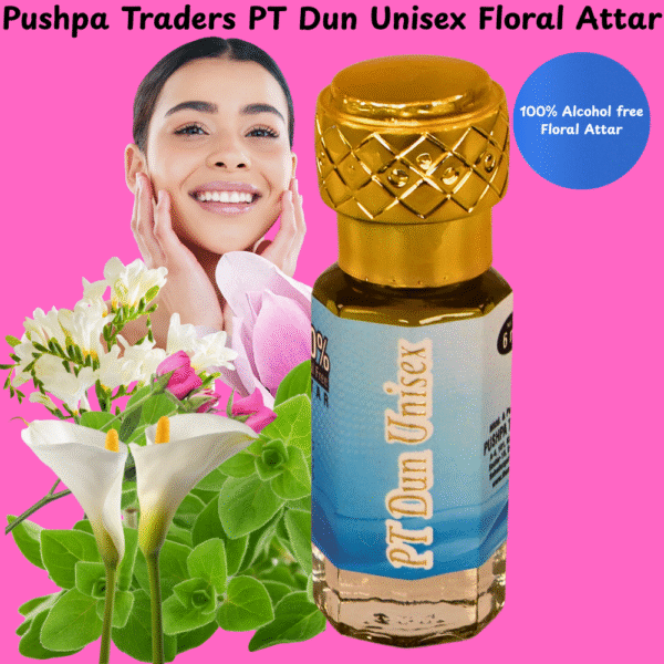 10 PT Dun Attar – Premium Natural Attar with Arabic Floral Fusion, Long-Lasting Alcohol-Free Perfume for Men & Women