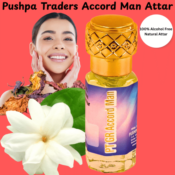 10 Gr Accord Man Natural Attar – Inspired by Invictus, Bold & Long-Lasting Scent, Premium Alcohol-Free Perfume Oil for Men