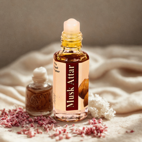 10 Musk Attar – Long-Lasting Natural Fragrance | Alcohol-Free | Unisex Perfume Oil | Premium Indian Attar
