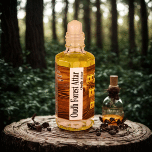 Oudh Forest Attar – Arabic Woody Scent with Resinous, Green , Floral Hints