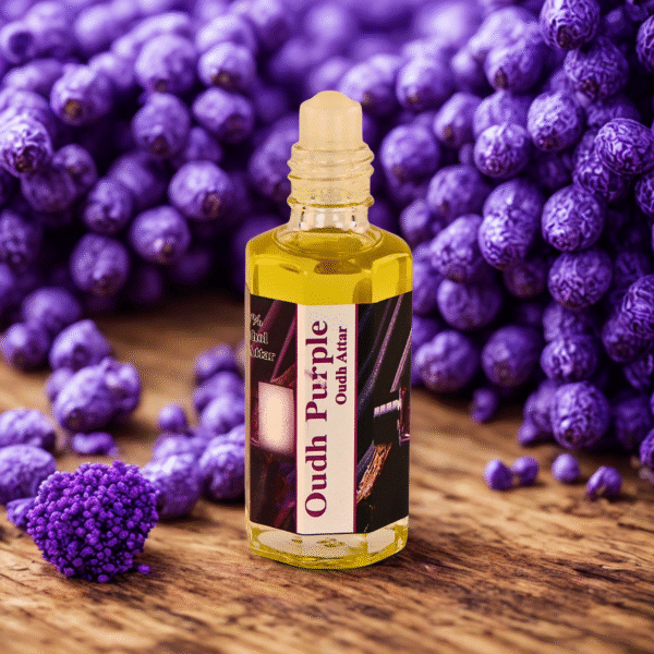 10 Oudh Purple Attar: Arabic Aroma with Saffron, Pepper & Citrus Zest