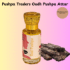 Oud Pushpa Attar – Premium Alcohol-Free Long-Lasting Arabic Fragrance, Unisex Perfume Oil, Made in India, 12ml Roll-On