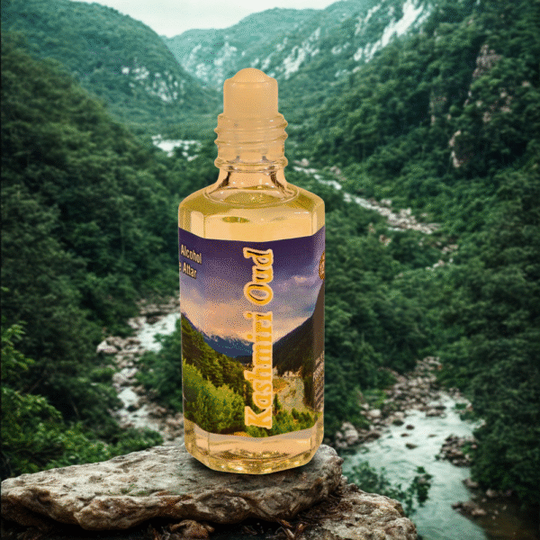 10 Kashmiri Oud Attar – Premium Natural Fragrance with Rich Woody, Smoky Earthy Notes | Long-Lasting Alcohol-Free Perfume