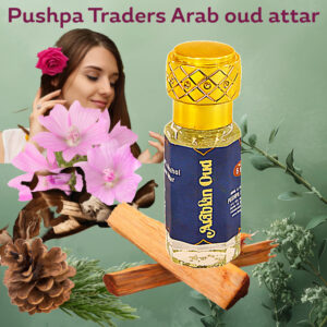Arabian Oud Attar – Luxurious Long-Lasting Perfume Oil | Exotic Oriental Scent | Alcohol-Free | Unisex Fragrance