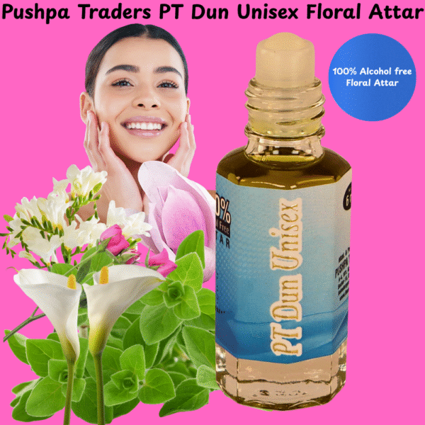 11 PT Dun Attar – Premium Natural Attar with Arabic Floral Fusion, Long-Lasting Alcohol-Free Perfume for Men & Women