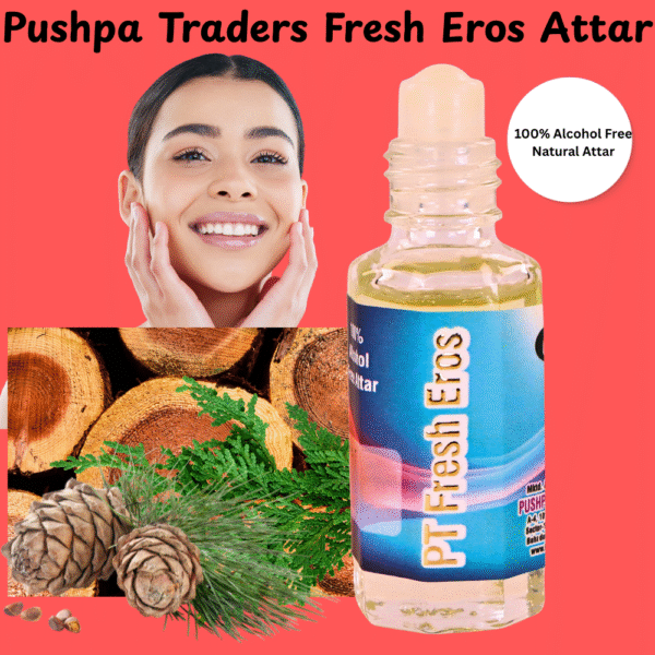 11 Fresh Eros Natural Attar – Bold, Long-Lasting Perfume Inspired by V Eros, Alluring & Alcohol-Free Scent for Men & Women