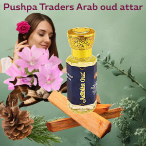 Arabian Oud Attar – Luxurious Long-Lasting Perfume Oil | Exotic Oriental Scent | Alcohol-Free | Unisex Fragrance