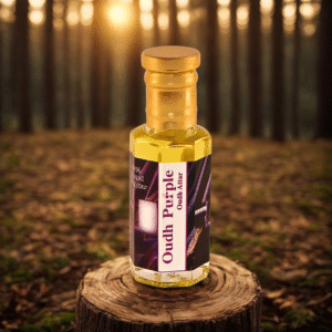 Oudh Purple Attar: Arabic Aroma with Saffron, Pepper & Citrus Zest