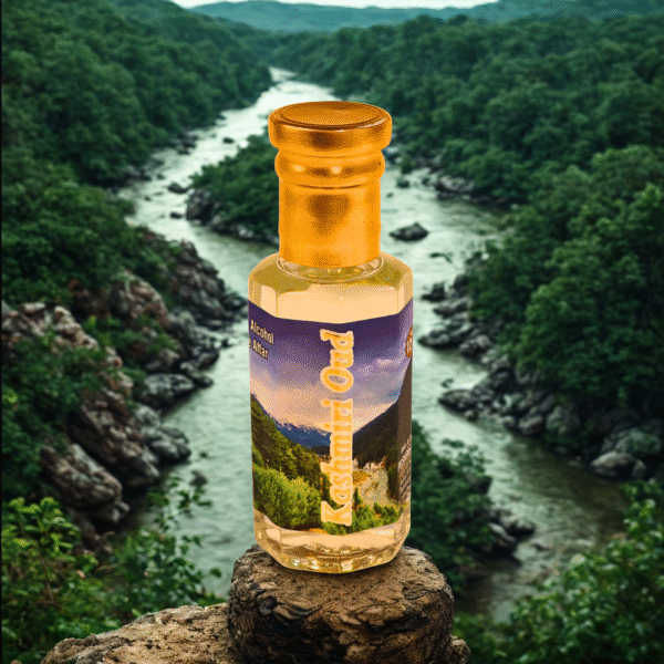 12 Kashmiri Oud Attar – Premium Natural Fragrance with Rich Woody, Smoky Earthy Notes | Long-Lasting Alcohol-Free Perfume