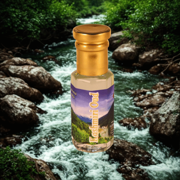 12 Kashmiri Oud Attar – Premium Natural Fragrance with Rich Woody, Smoky & Earthy Notes | Long-Lasting Alcohol-Free Perfume