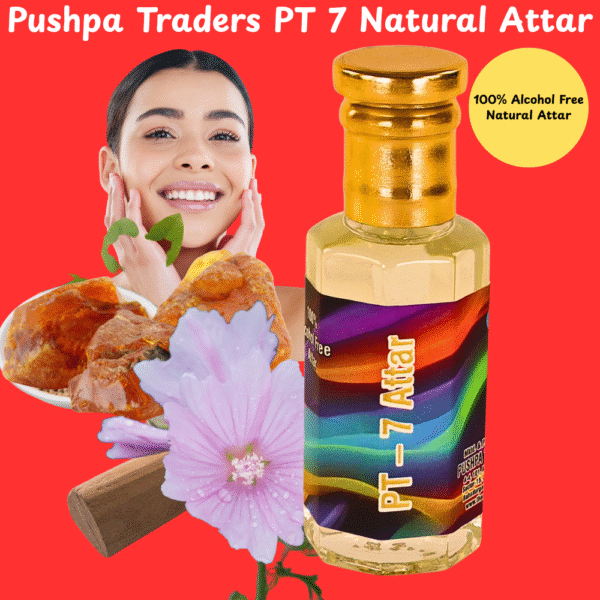 12 PT – 7 Natural Attar | Premium Arabic Fragrance | Long Lasting | Alcohol-Free Perfume Oil