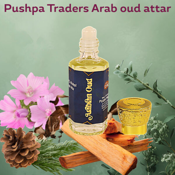 13 Arabian Oud Attar – Luxurious Long-Lasting Perfume Oil | Exotic Oriental Scent | Alcohol-Free | Unisex Fragrance