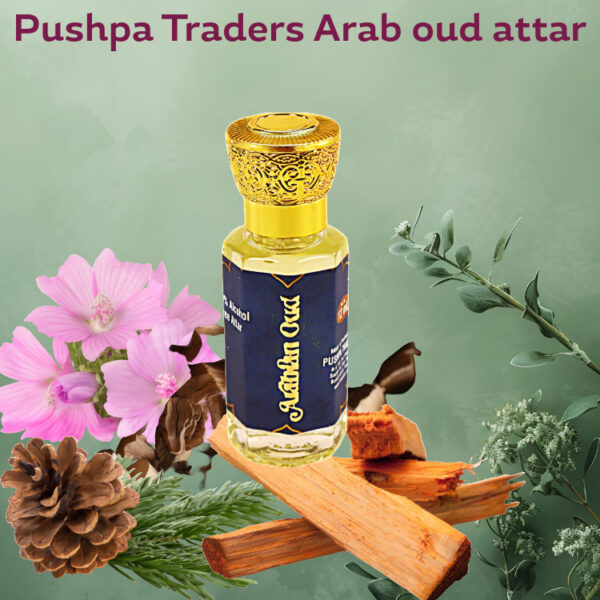 14 Arabian Oud Attar – Luxurious Long-Lasting Perfume Oil | Exotic Oriental Scent | Alcohol-Free | Unisex Fragrance