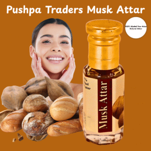 Musk Attar – Long-Lasting Natural Fragrance | Alcohol-Free | Unisex Perfume Oil | Premium Indian Attar
