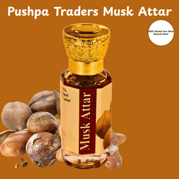 7 Musk Attar – Long-Lasting Natural Fragrance | Alcohol-Free | Unisex Perfume Oil | Premium Indian Attar