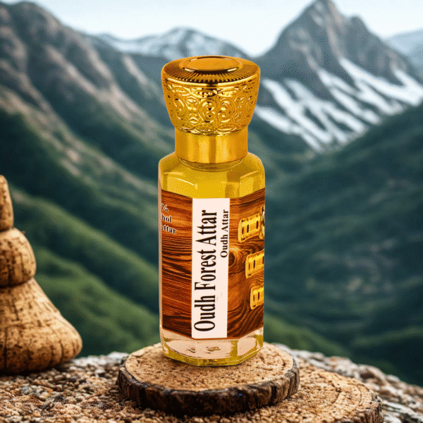 Oudh Forest Attar – Arabic Woody Scent with Resinous, Green , Floral Hints
