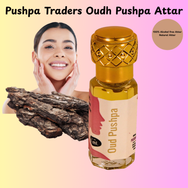 7 Oud Pushpa Attar – Premium Alcohol-Free Long-Lasting Arabic Fragrance, Unisex Perfume Oil, Made in India