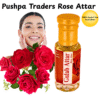 Gulab Attar – Pure Indian Rose Perfume, Long-Lasting Floral Fragrance, Alcohol-Free Natural Scent for Men & Women