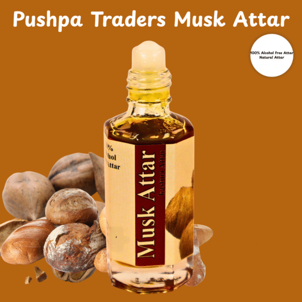 8 Musk Attar – Long-Lasting Natural Fragrance | Alcohol-Free | Unisex Perfume Oil | Premium Indian Attar