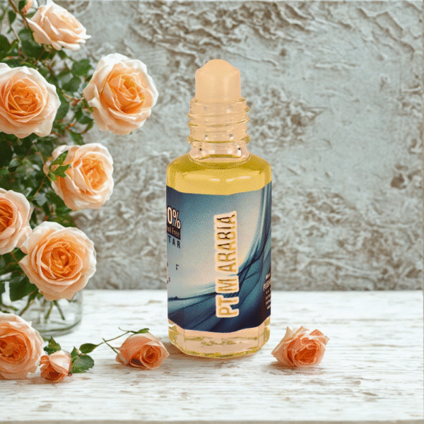 8 M Arabia Natural Attar – Premium Alcohol-Free Arabic Perfume Oil with Long-Lasting, Exotic Woody & Floral Oriental Fragrance Notes