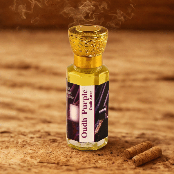 8 Oudh Purple Attar: Arabic Aroma with Saffron, Pepper & Citrus Zest