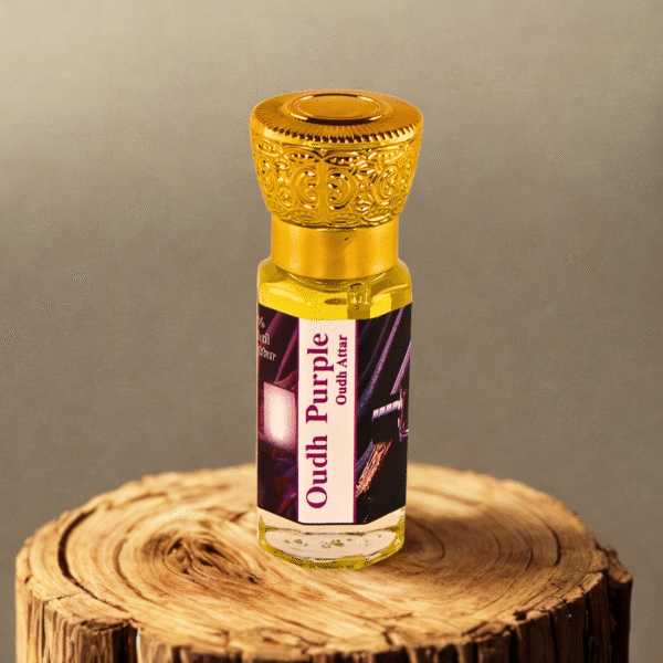 8 Oudh Purple Attar: Arabic Aroma with Saffron, Pepper & Citrus Zest