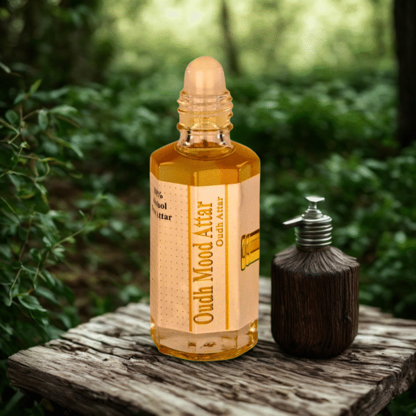 9 Oudh Mood Attar: Arabic Resins, Amber, Musk & Deep Woody Incense Notes