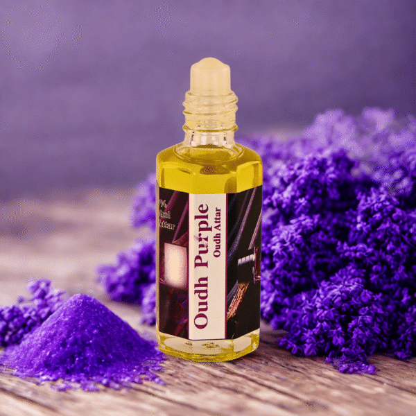 9 Oudh Purple Attar: Arabic Aroma with Saffron, Pepper & Citrus Zest