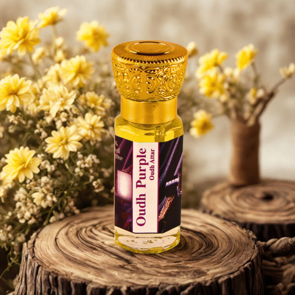 9 Oudh Purple Attar: Arabic Aroma with Saffron, Pepper & Citrus Zest