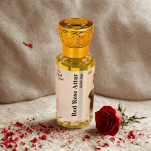 Rose Attar – Pure Natural Gulab Fragrance | Alcohol-Free, Long-Lasting Attar for Men & Women | Indian Floral Perfume