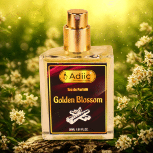 Golden Blossom Eau De Parfum | Luxury Long-Lasting Floral Fresh Unisex Perfume for Daily Wear
